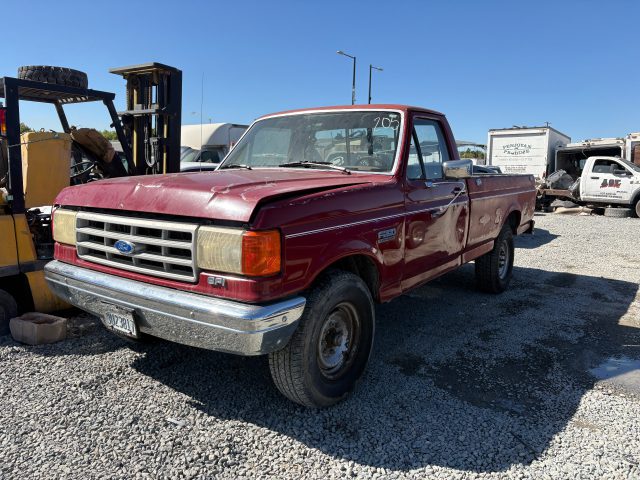 Vehicle: 1989 FORD F-250 (Lot 205)