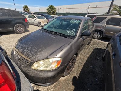Vehicle: 2003 TOYOTA COROLLA (Lot 130)