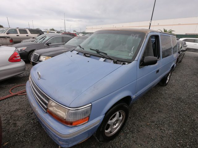 Vehicle: 1993 PLYMOUTH VOYAGER (Lot 149)